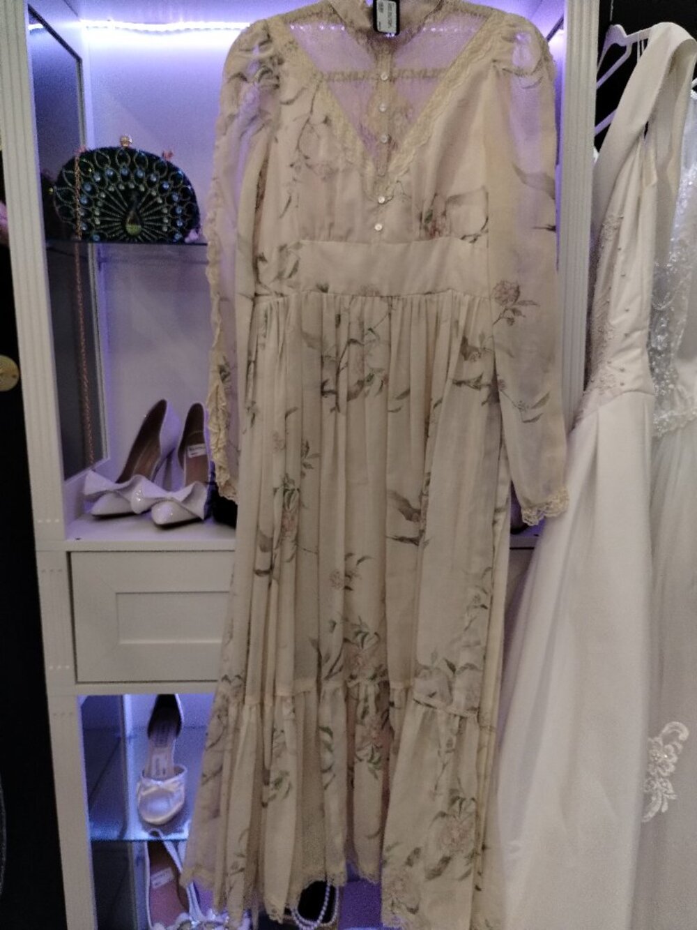 1970s/80s Gunne Sax Prairie Dress